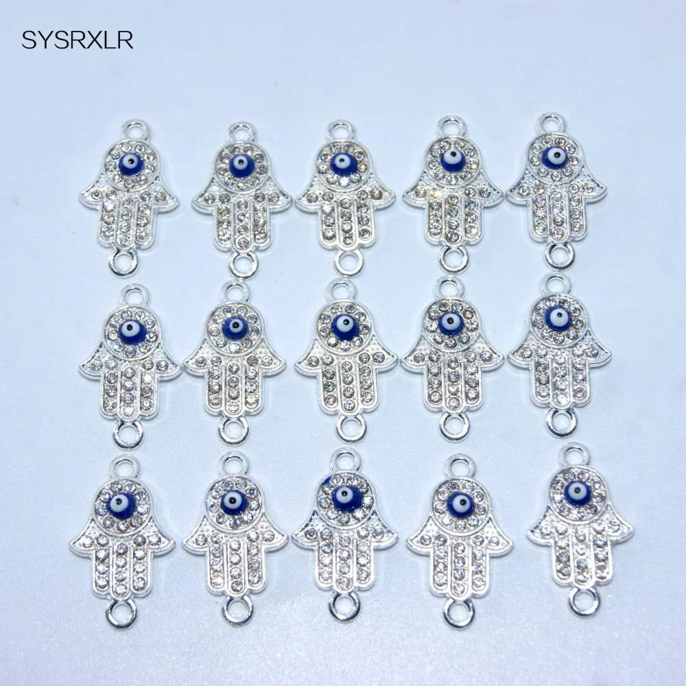 Wholesale 10 Pcs/lot Metal Charms for DIY Bracelet Necklace Jewelry Making Antique Sliver Plated Fatima Hand Bead Spacer Bead
Wholesale 10 Pcs/lot Metal Charms for DIY Bracelet Necklace Jewelry Making Antique Sliver Plated Fatima Hand Bead Spacer Bead