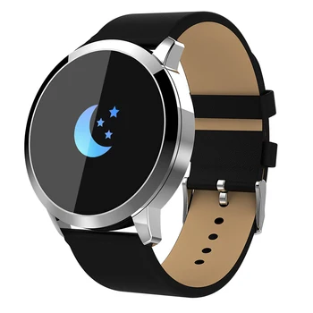 Q8 Smart Watch Men Women Heart Rate Leather Strap Fitness Sports Waterproof Pedometer Running Smart Wristwatch For IOS Android
Q8 Smart Watch Men Women Heart Rate Leather Strap Fitness Sports Waterproof Pedometer Running Smart Wristwatch For IOS Android