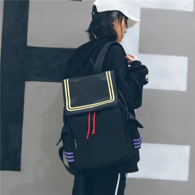 College Style Fashion New Women's Bag Trend All Match Contrast Student Bag Unisex Backpack Couple Leisure Bag
College Style Fashion New Women's Bag Trend All Match Contrast Student Bag Unisex Backpack Couple Leisure Bag