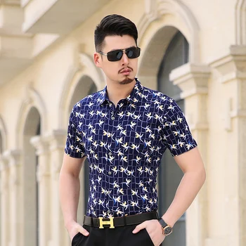 KUYOMENS New Summer Style Men Short Sleeve Shirts Plaid Fashion Brand Turn-down Collar Slim Fit Breathable Men Casual Shirt
KUYOMENS New Summer Style Men Short Sleeve Shirts Plaid Fashion Brand Turn-down Collar Slim Fit Breathable Men Casual Shirt
