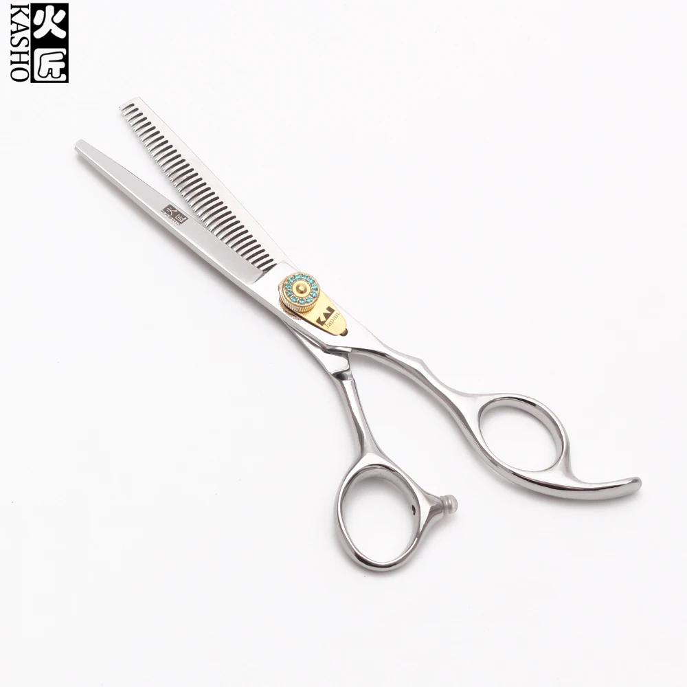 6" 17.5cm Kasho Golden Screw Barber Shears Cutting Shears Thinning Scissors Professional Hair Scissors Under Antlers Teeth H1115
6" 17.5cm Kasho Golden Screw Barber Shears Cutting Shears Thinning Scissors Professional Hair Scissors Under Antlers Teeth H1115