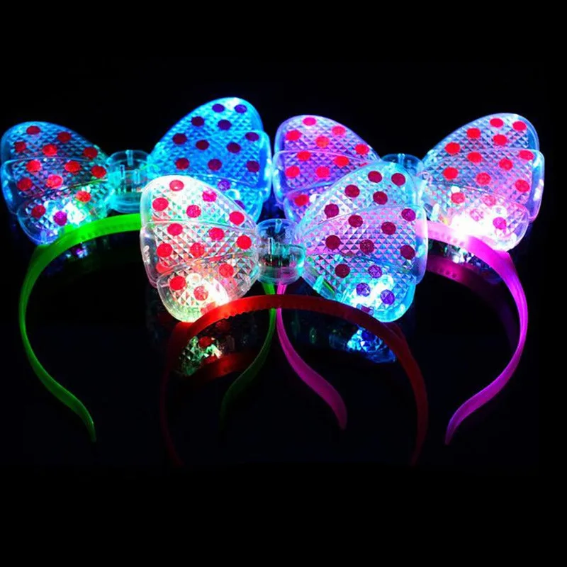 2017 Factory Directly Sale 60pcs Bowknot Head Wear Toy Plastic Led Luminous Headwear Prop Glowing Party Decorations Supplies
2017 Factory Directly Sale 60pcs Bowknot Head Wear Toy Plastic Led Luminous Headwear Prop Glowing Party Decorations Supplies