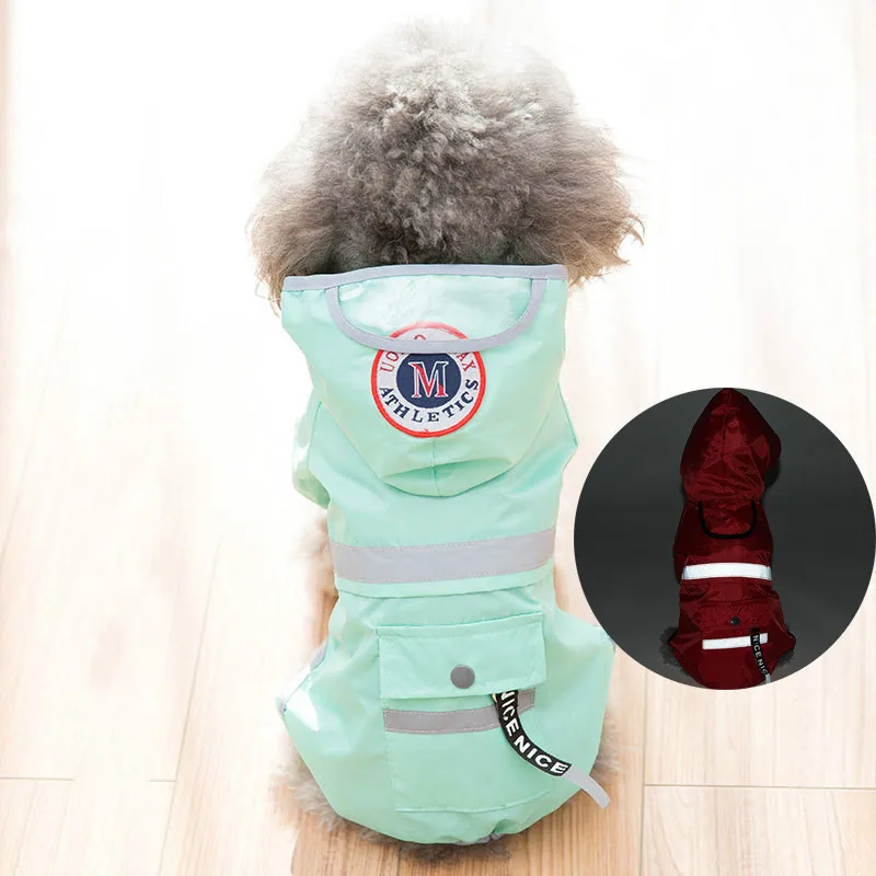Pet Dog RainCoat for Dogs Clothes for small dogs waterproof Jacket cat dog Rain Coat Reflective strip Safety clothing poncho
Pet Dog RainCoat for Dogs Clothes for small dogs waterproof Jacket cat dog Rain Coat Reflective strip Safety clothing poncho
