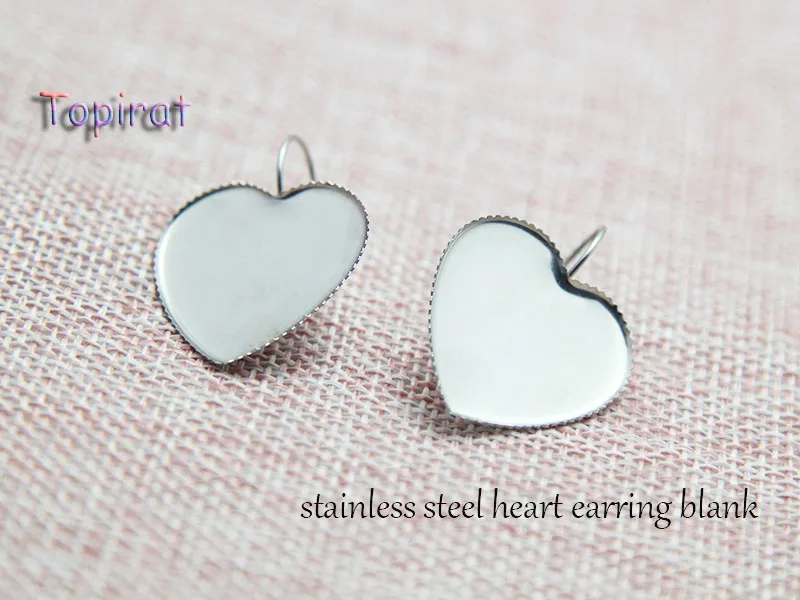 Stainless Steel Lever Back Earring Setting 25mm Heart Cabochon Blank Bezel Base Cameo Fit Glass Domed DIY Earring Hooks Findings
Stainless Steel Lever Back Earring Setting 25mm Heart Cabochon Blank Bezel Base Cameo Fit Glass Domed DIY Earring Hooks Findings