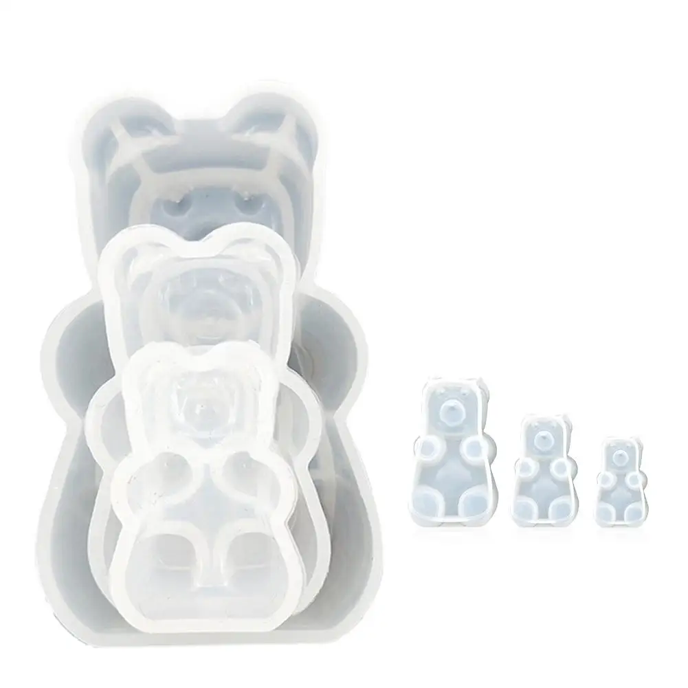 Silcone Mold DIY Crystal Epoxy Resin Bear Shaped Decoration Cute DIY Hand-made Jewelry Hand Mold New And High Quality Practical
Silcone Mold DIY Crystal Epoxy Resin Bear Shaped Decoration Cute DIY Hand-made Jewelry Hand Mold New And High Quality Practical