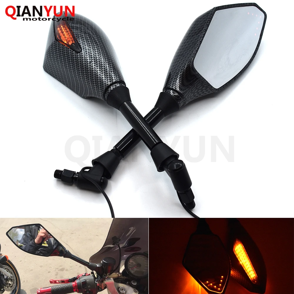 Universal 10 mm motorcycle LED turn signal rear view mirror side mirror For Aprilia RST1000 FUTURA CAPONORD ETV1000 RSV MILLE/R
Universal 10 mm motorcycle LED turn signal rear view mirror side mirror For Aprilia RST1000 FUTURA CAPONORD ETV1000 RSV MILLE/R