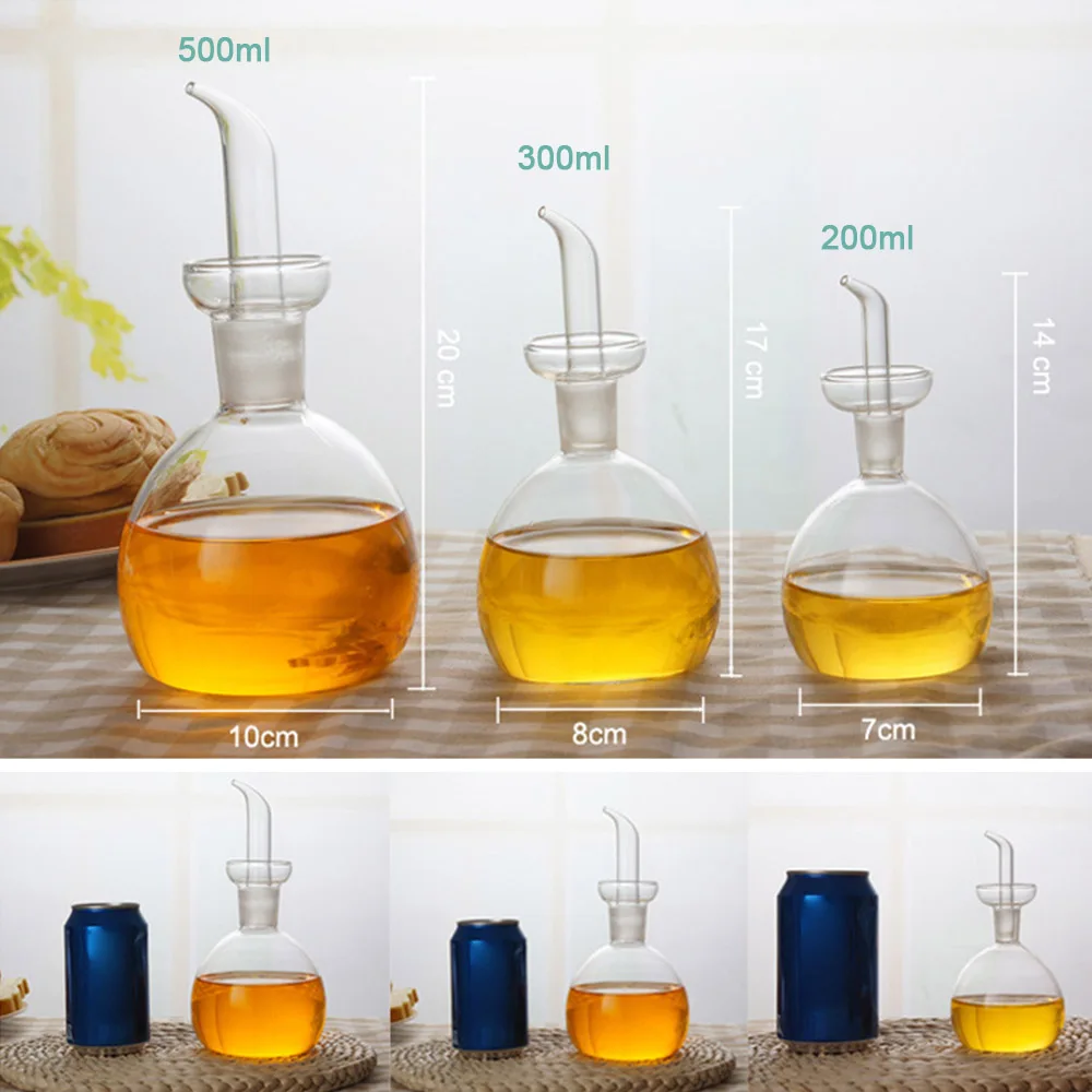 500ml/250ml/125ml Leakproof Oiler Canisters Oil Bottle Plastic Kitchen Supplies Glass Oiler Seasoning Bottle Kitchen Accessories
500ml/250ml/125ml Leakproof Oiler Canisters Oil Bottle Plastic Kitchen Supplies Glass Oiler Seasoning Bottle Kitchen Accessories