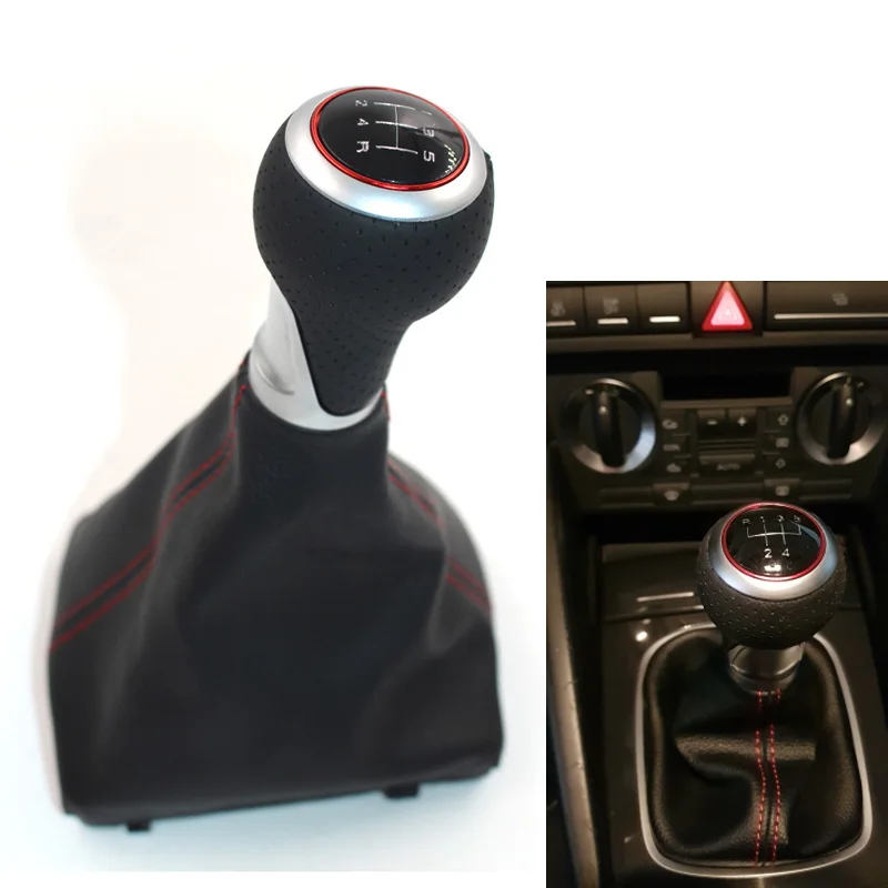 Leather Car Auto Gear Shift Knob 5 6 Speed Lever Stick Gaiter Boot Cover For Audi A4 S4 B8 8K A5 8T Q5 8R S Line 07-15
Leather Car Auto Gear Shift Knob 5 6 Speed Lever Stick Gaiter Boot Cover For Audi A4 S4 B8 8K A5 8T Q5 8R S Line 07-15