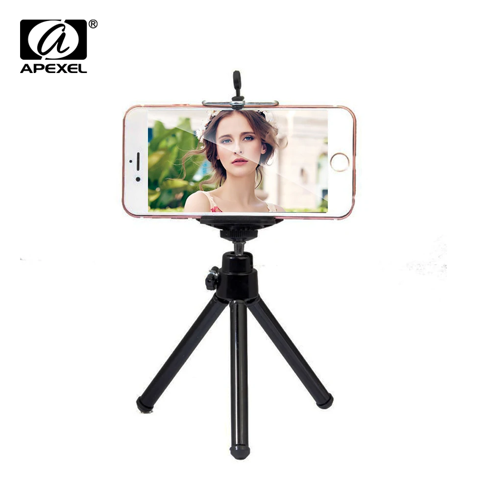 Mini Mobile Phone Camera Tripod Stand Clip Bracket Holder Mount Adapter Self-Timer Phone Soporte For iphone Samsung Camera lens
Mini Mobile Phone Camera Tripod Stand Clip Bracket Holder Mount Adapter Self-Timer Phone Soporte For iphone Samsung Camera lens