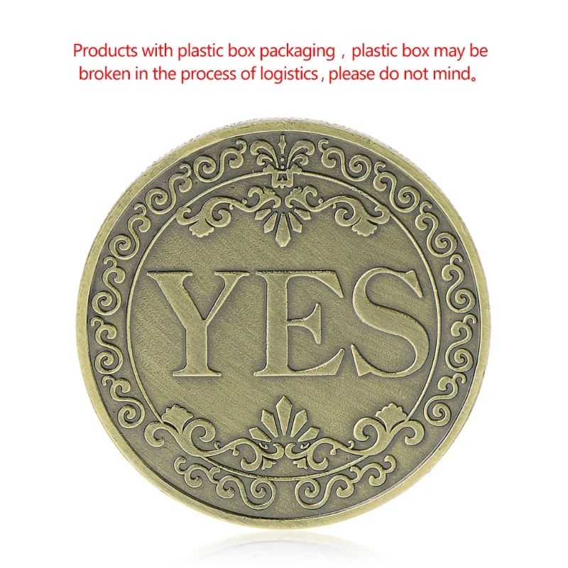 Commemorative Coin Floral YES NO Letter Ornaments Collection Arts Gifts Souvenir DROP SHIPPING
Commemorative Coin Floral YES NO Letter Ornaments Collection Arts Gifts Souvenir DROP SHIPPING