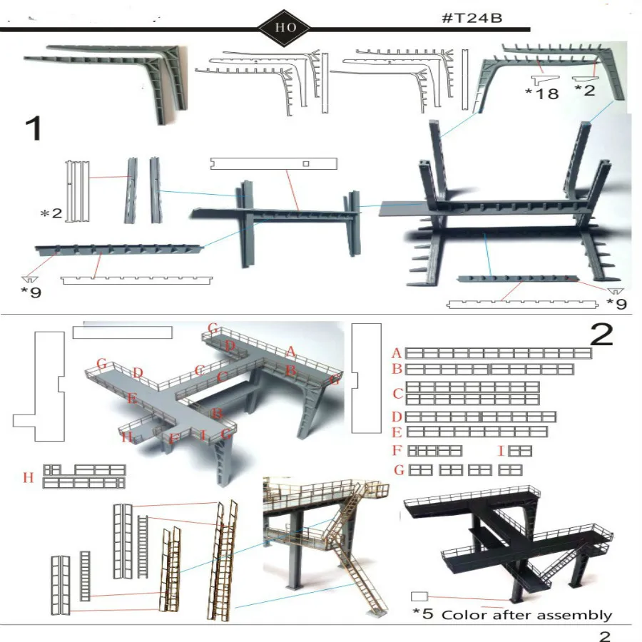 architecture ho scale train model (11)