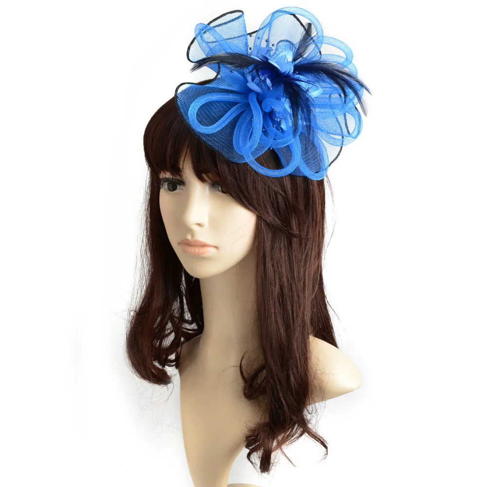 Hand Made Elegant Women Hair Clips Flower Feather Mesh Fascinator Wedding Party Headpieces hair accessories for girls mujer
Hand Made Elegant Women Hair Clips Flower Feather Mesh Fascinator Wedding Party Headpieces hair accessories for girls mujer