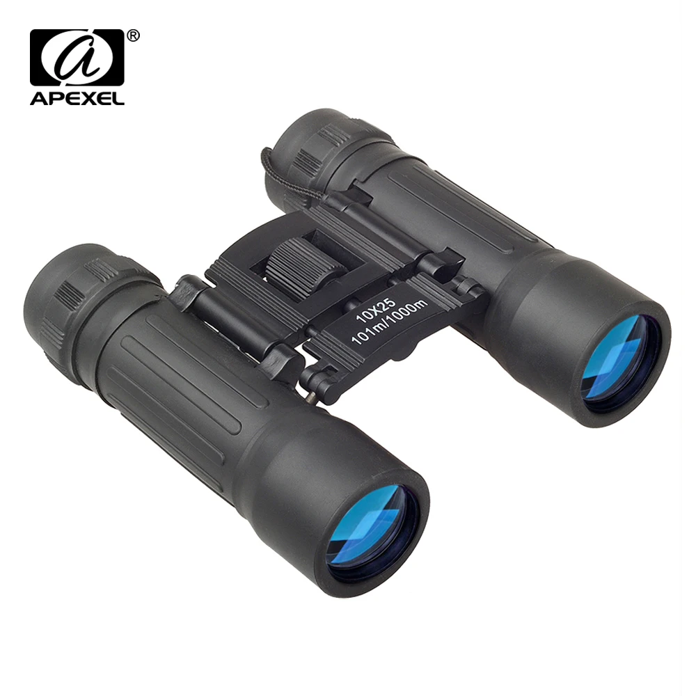 APEXEL Portable Compact Mini Pocket 10X25 Binoculars Telescope for Camping Travel Concerts Outdoors Bird Watching and Hunting
APEXEL Portable Compact Mini Pocket 10X25 Binoculars Telescope for Camping Travel Concerts Outdoors Bird Watching and Hunting