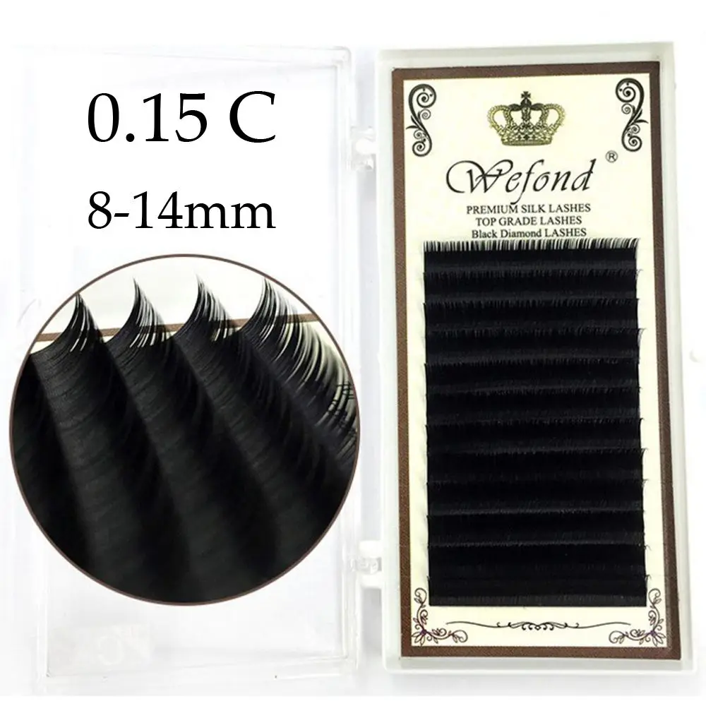 New 0.15 C Curl Faux Mink False Eyelashes Individual Natural Fake Eye Lashes Extension Soft Beauty Tools
New 0.15 C Curl Faux Mink False Eyelashes Individual Natural Fake Eye Lashes Extension Soft Beauty Tools