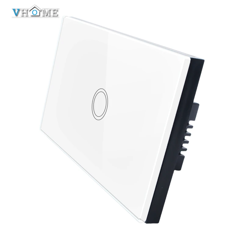 Vhome Hot Trending UK Standard 220v Touch Switch Wall Switch 1 Gang 1 Way White Waterproof Glass Panels Switch For led lighting Vhome Hot Trending UK Standard 220v Touch Switch Wall Switch 1 Gang 1 Way White Waterproof Glass Panels Switch For led lighting<br><br>Aliexpress
