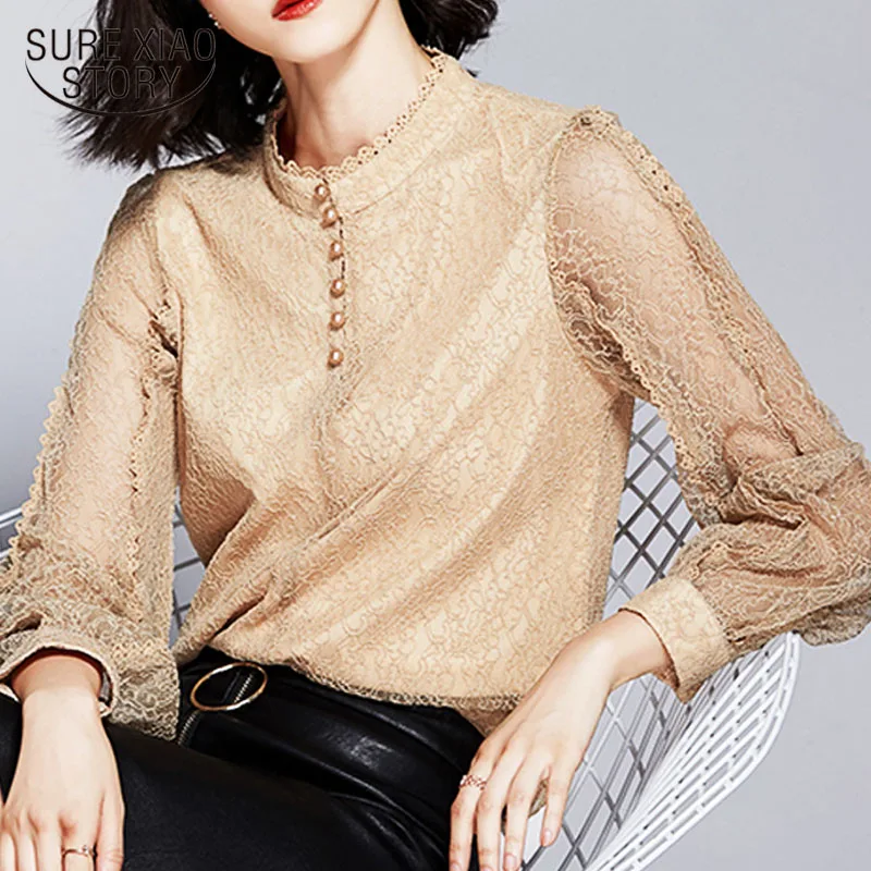 Korean fashion clothing 2019 plus size women shirts shirts lace ladies tops Beading Solid Stand women's clothing Full 2916 50
Korean fashion clothing 2019 plus size women shirts shirts lace ladies tops Beading Solid Stand women's clothing Full 2916 50
