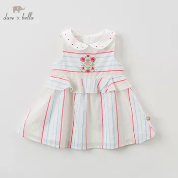 DBA9423 dave bella summer baby girl's princess cute floral striped dress children fashion party dress kids infant lolita clothes
DBA9423 dave bella summer baby girl's princess cute floral striped dress children fashion party dress kids infant lolita clothes