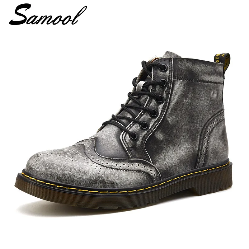 2018 new Men's Martin Boots fashion Winter Men Mid-Calf Boots Casual Ankle Boots Mens Retro Snow Boots Men shoes big size 47 ky3
2018 new Men's Martin Boots fashion Winter Men Mid-Calf Boots Casual Ankle Boots Mens Retro Snow Boots Men shoes big size 47 ky3