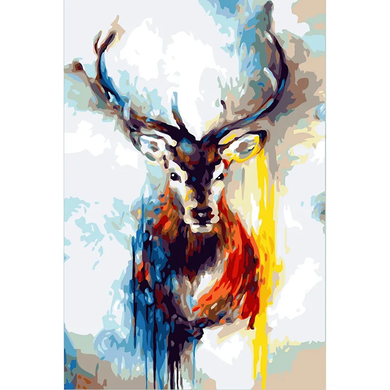 Frameless coloring Pictures DIY Painting By Numbers DEER Animals Acrylic Picture Kits Drawing Paint On Canvas For Home Wall Art
Frameless coloring Pictures DIY Painting By Numbers DEER Animals Acrylic Picture Kits Drawing Paint On Canvas For Home Wall Art