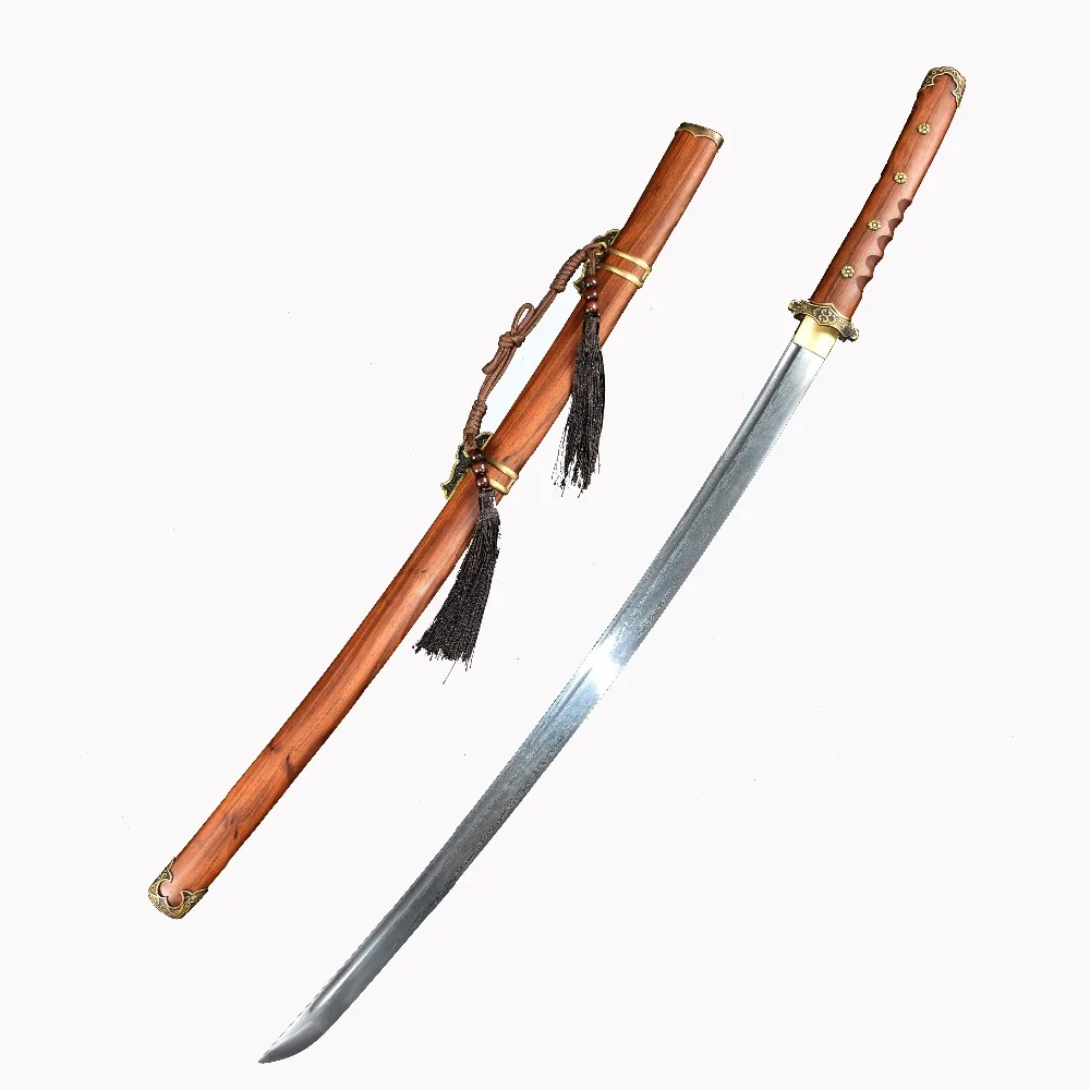 Handmade Full Tang Japanese Katana Damascus Folded Steel Real Samurai Sword Katana Sharp Edge Chinese Type
Handmade Full Tang Japanese Katana Damascus Folded Steel Real Samurai Sword Katana Sharp Edge Chinese Type