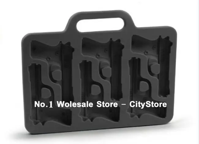 Free shipping 50pcs/lot Gun Freeze Party Ice Mould Ice tray Jelly Chocolate Mold Cube Cake Cookies Maker Tray gun ice tray
Free shipping 50pcs/lot Gun Freeze Party Ice Mould Ice tray Jelly Chocolate Mold Cube Cake Cookies Maker Tray gun ice tray