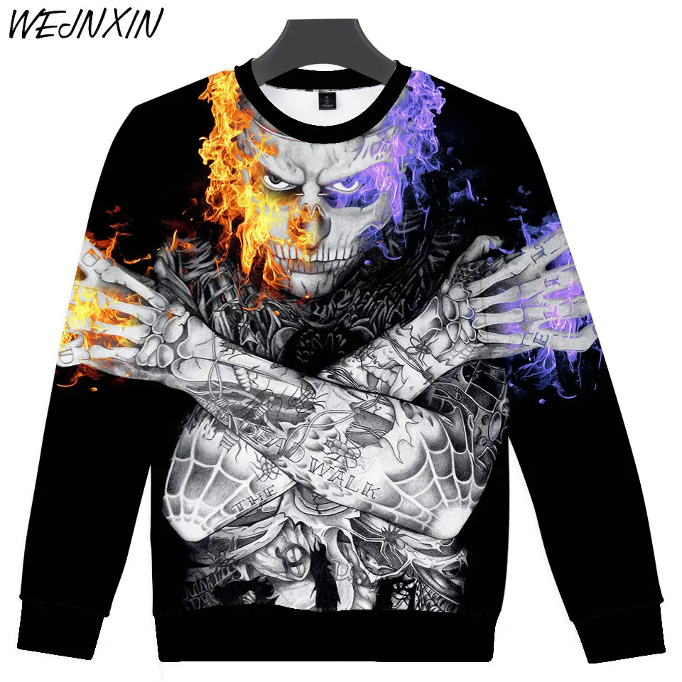 WEJNXIN Rick Genest 3D Multi Print Hoodies Men Women Skull Design Sweatshirts Tracksuits Boys Girls Loose Cool Pockets Outwear
WEJNXIN Rick Genest 3D Multi Print Hoodies Men Women Skull Design Sweatshirts Tracksuits Boys Girls Loose Cool Pockets Outwear