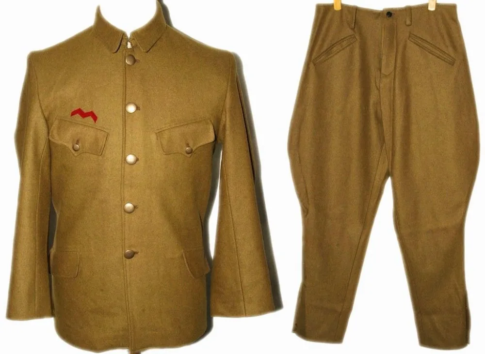 WWII JAPANESE OFFICER WOOL FIELD MILITARY UNIFORM TUNIC BREECHES IN SIZES - World military Store
WWII JAPANESE OFFICER WOOL FIELD MILITARY UNIFORM TUNIC BREECHES IN SIZES - World military Store