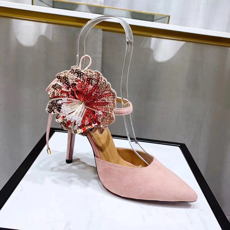 2109 LKDY spring new sandals diamond buckle color matching embroidery flowers with high-heeled banquet women's shoes 10.0CM
2109 LKDY spring new sandals diamond buckle color matching embroidery flowers with high-heeled banquet women's shoes 10.0CM
