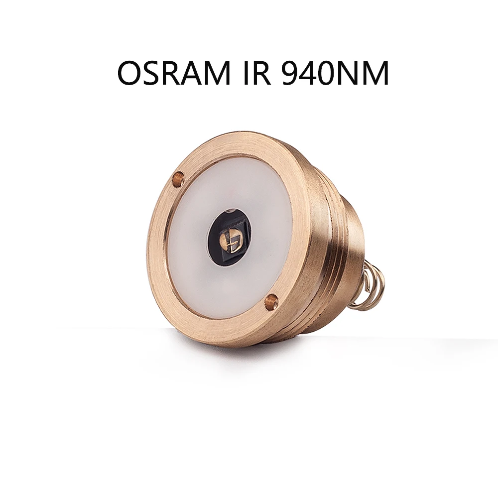 UniqueFire Drop in Oslon IR940nm Led Pill 3 Modes (H/M/L) 1501-940nm Infrared Light Led Lamp Holder for UF-1501 Flashlight
UniqueFire Drop in Oslon IR940nm Led Pill 3 Modes (H/M/L) 1501-940nm Infrared Light Led Lamp Holder for UF-1501 Flashlight