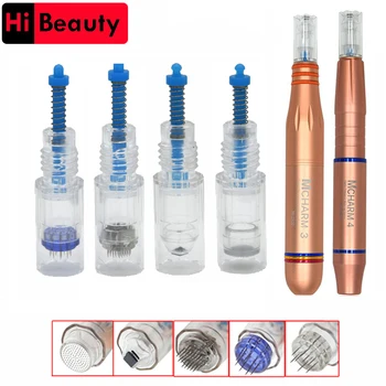 100PCS 9mm Screw Premium Charmant MCHARM 3 4 Artmex Pen 3D Micro Nano Round Needle Cartridges Microblading For Tattoo & Body Art
100PCS 9mm Screw Premium Charmant MCHARM 3 4 Artmex Pen 3D Micro Nano Round Needle Cartridges Microblading For Tattoo & Body Art
