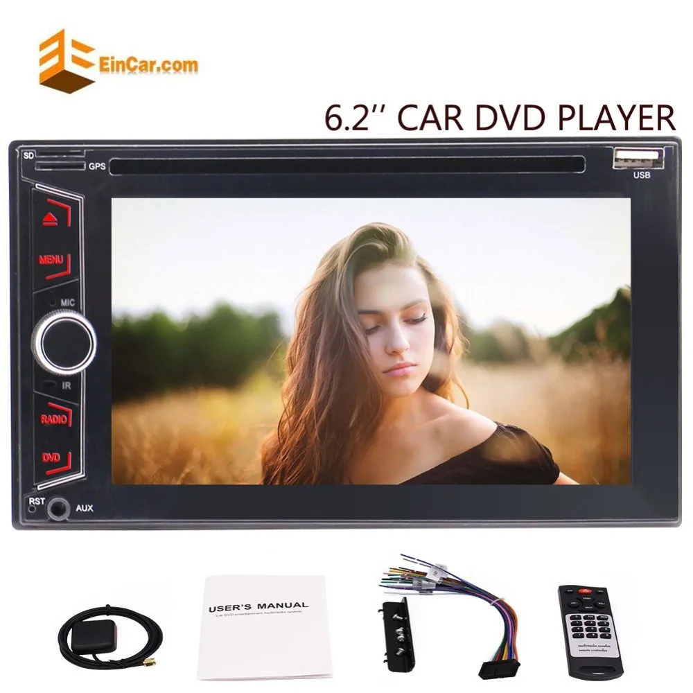 Car Stereo Double 2 Din 6.2'' In-Dash GPS Navigation System Car Radio DVD Player 1080P Video Audio RDS FM/AM Bluetooth USB/SD
Car Stereo Double 2 Din 6.2'' In-Dash GPS Navigation System Car Radio DVD Player 1080P Video Audio RDS FM/AM Bluetooth USB/SD