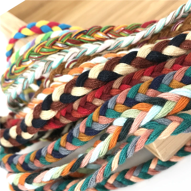10M 3 Strands Braided Rope Twisted Cotton Cords 8mm DIY Craft Decor Ropes Hair Accessories Gift Packing Diy Clothing Accessories
10M 3 Strands Braided Rope Twisted Cotton Cords 8mm DIY Craft Decor Ropes Hair Accessories Gift Packing Diy Clothing Accessories