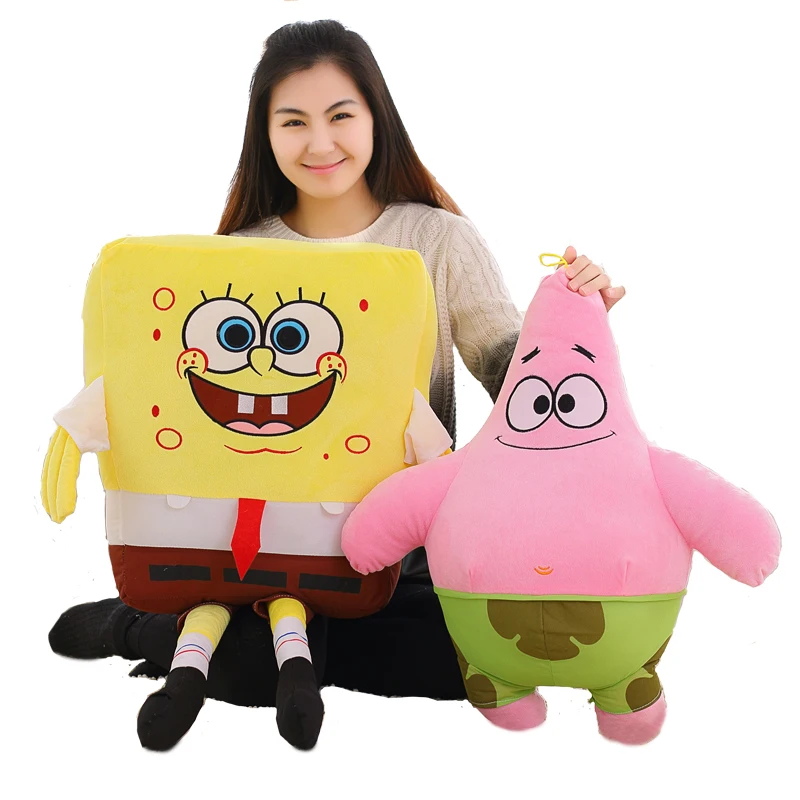 Hot 1pc 40cm-100cm Cartoon Spongebob Patrick Star Plush Animals Toys Plush Spongebob Pillow Sofa Cushion Birthday Gifts Kids Toy
Hot 1pc 40cm-100cm Cartoon Spongebob Patrick Star Plush Animals Toys Plush Spongebob Pillow Sofa Cushion Birthday Gifts Kids Toy