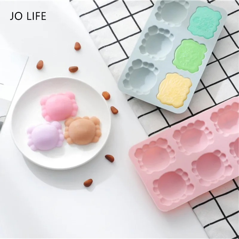 JO LIFE Cartoon Crab Silicone Cake Decoration Tool Fondant Cake Mold Sea Jelly Candy Cookie Mould
JO LIFE Cartoon Crab Silicone Cake Decoration Tool Fondant Cake Mold Sea Jelly Candy Cookie Mould