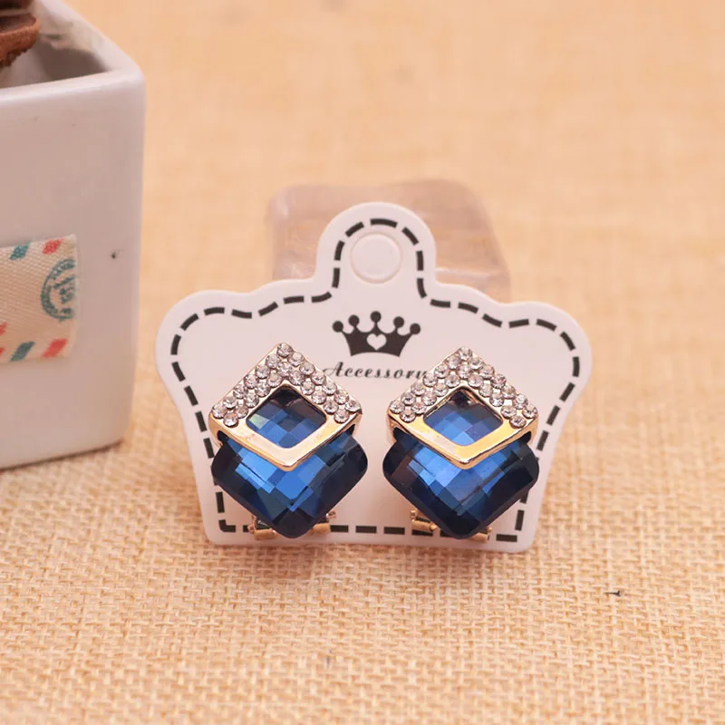 Jewelry earring card 286