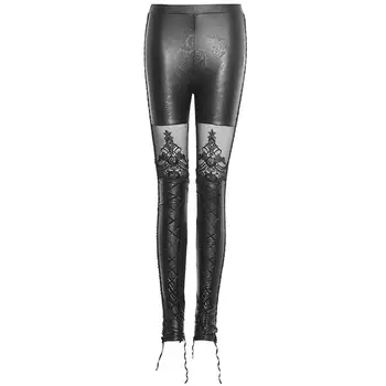 Punk Rave Womens Gothic Victorian Style Faux Leather Leggings Black Sexy Tight Lace Up Pants Trousers
Punk Rave Womens Gothic Victorian Style Faux Leather Leggings Black Sexy Tight Lace Up Pants Trousers