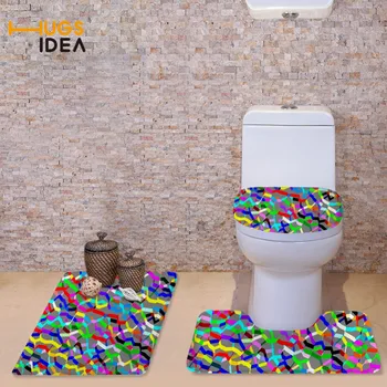 HUGSIDEA Mix-color Design 3PCS Set Warm Toilet Seat Cover for Bathroom Restroon Toilet Lid Cover Home WC Floor Non Slip Carpets
HUGSIDEA Mix-color Design 3PCS Set Warm Toilet Seat Cover for Bathroom Restroon Toilet Lid Cover Home WC Floor Non Slip Carpets