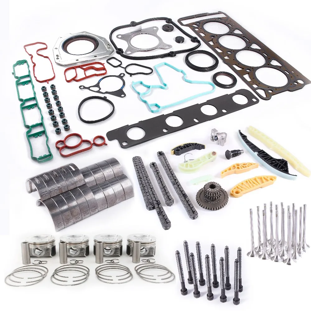 EA888 Engine Gasket&Timing Chain Set & Valves For V-W Je-tta Passat Golf EOS AU-DI A3 A4 S6 Q3
EA888 Engine Gasket&Timing Chain Set & Valves For V-W Je-tta Passat Golf EOS AU-DI A3 A4 S6 Q3