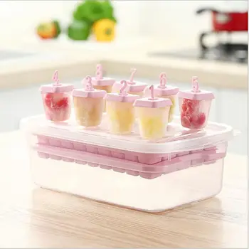 4 Pcs/set Summer DIY Ice Cream Set Homemade Silicone Ice Lolly Ice Cube Moulds Kitchen Tools Freezer Ice Cream Bar Molds Maker
4 Pcs/set Summer DIY Ice Cream Set Homemade Silicone Ice Lolly Ice Cube Moulds Kitchen Tools Freezer Ice Cream Bar Molds Maker