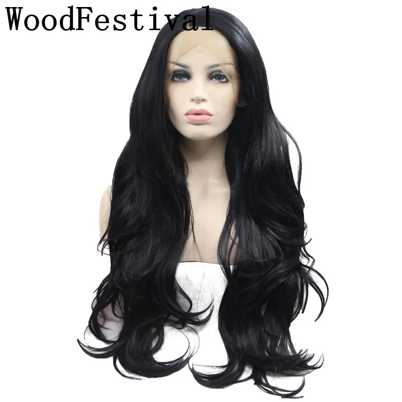 WoodFestival Synthetic Lace Wig Black Rose gold Pink Grey Women Heat Resistant Cosplay Wigs Wavy
WoodFestival Synthetic Lace Wig Black Rose gold Pink Grey Women Heat Resistant Cosplay Wigs Wavy