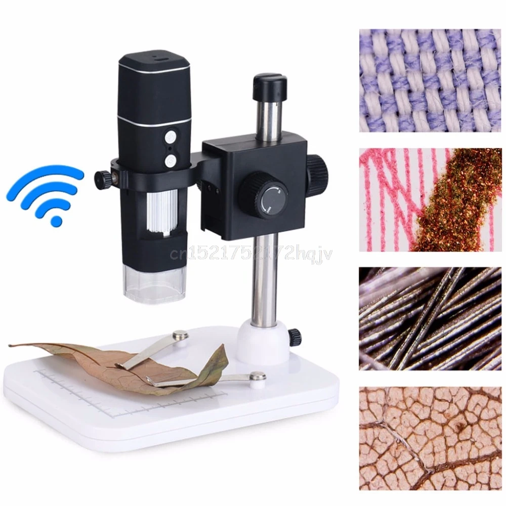 1000X WIFI Digital Microscope Camera Magnifier 8LED for Android iOS Phone Tablet O10 dropship