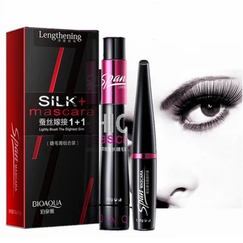 2 Pcs 4D Mascara Silk Fiber Set Eyelash Thick Lengthening Curling Makeup Black Ink Eye Lash Extension Volume Waterproof Mascara
2 Pcs 4D Mascara Silk Fiber Set Eyelash Thick Lengthening Curling Makeup Black Ink Eye Lash Extension Volume Waterproof Mascara