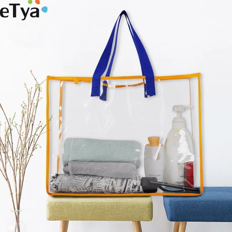 eTay PVC Travel Packing Organizer Bags Big Large Neceser Summer Beach Cosmetic Makeup Toiletry Tote Handbag Organizer Pouch
eTay PVC Travel Packing Organizer Bags Big Large Neceser Summer Beach Cosmetic Makeup Toiletry Tote Handbag Organizer Pouch