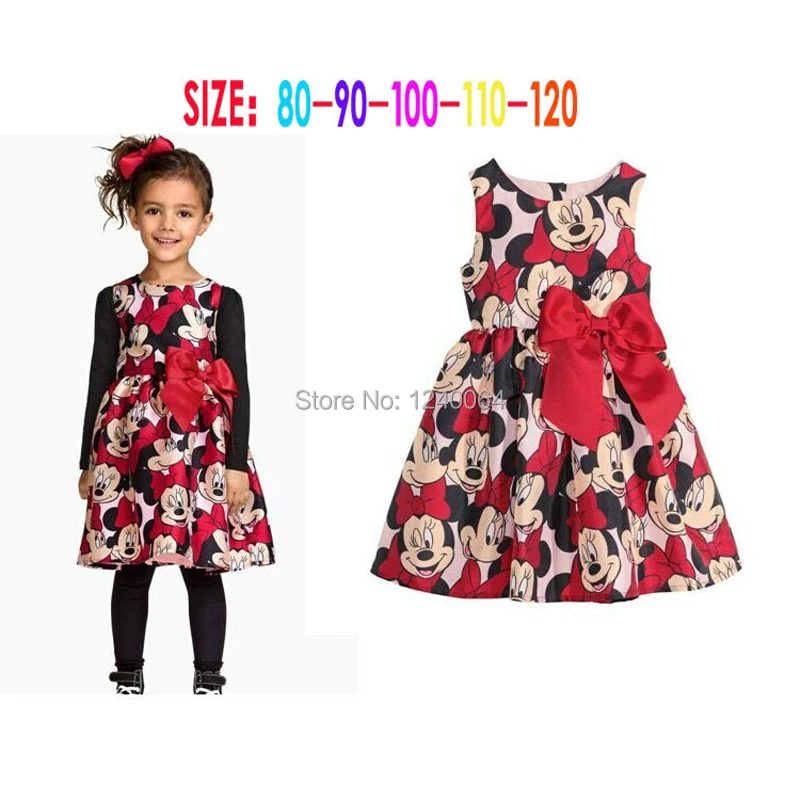 2016 New summer dress minnie dress girls clothes printing dot sleeveless dress girl fashion
2016 New summer dress minnie dress girls clothes printing dot sleeveless dress girl fashion