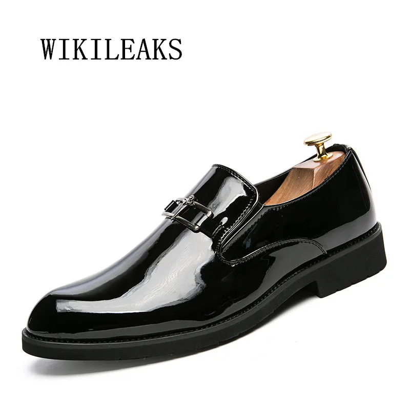 men shoes zapatos hombre oxford shoes for men pointed toe dress shoes patent leather wedding shoes man italy sapato masculino
men shoes zapatos hombre oxford shoes for men pointed toe dress shoes patent leather wedding shoes man italy sapato masculino