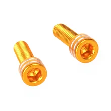Mountain Bike Brake Rotor Bolts Mtb Cycling M5*15 Screws 7075 T6 Cycle Bicycle Brake Disc Bolts Screw 2pcs For Bottle Cage
Mountain Bike Brake Rotor Bolts Mtb Cycling M5*15 Screws 7075 T6 Cycle Bicycle Brake Disc Bolts Screw 2pcs For Bottle Cage