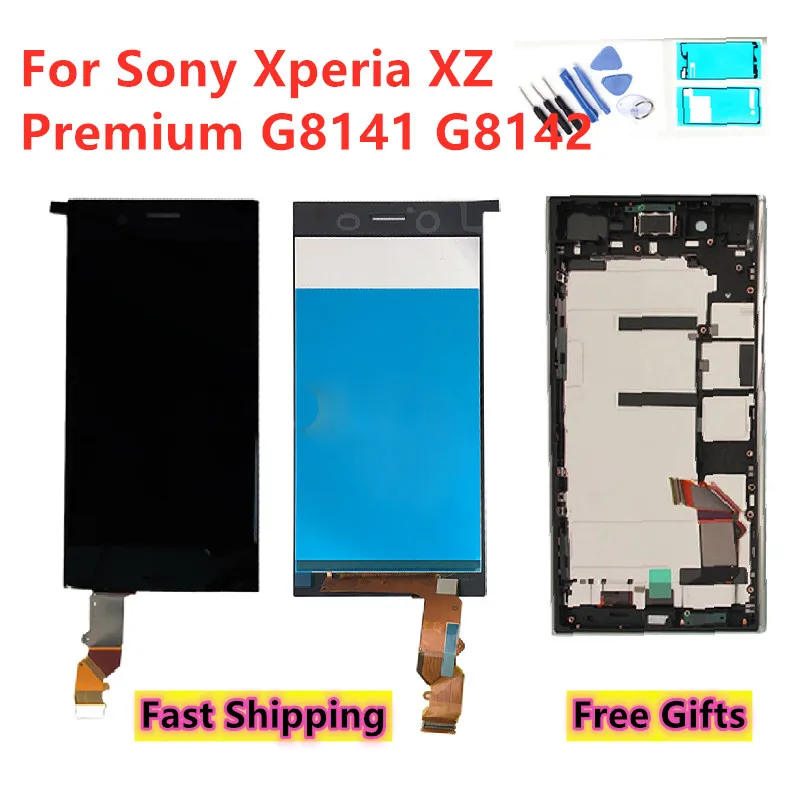 5.5 inch For Sony Xperia XZ Premium G8142 G8141 LCD Display Touch Screen With Frame Assembly Replacement For Sony Xperia XZP
5.5 inch For Sony Xperia XZ Premium G8142 G8141 LCD Display Touch Screen With Frame Assembly Replacement For Sony Xperia XZP