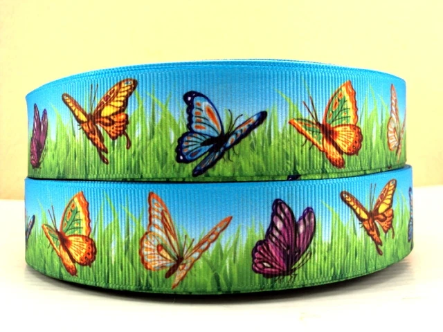 1"(25mm)Insect butterfly bee duck high quality printed polyester ribbon 5 yards,DIY handmade materials,wedding gift wrap,5Yc1632
1"(25mm)Insect butterfly bee duck high quality printed polyester ribbon 5 yards,DIY handmade materials,wedding gift wrap,5Yc1632
