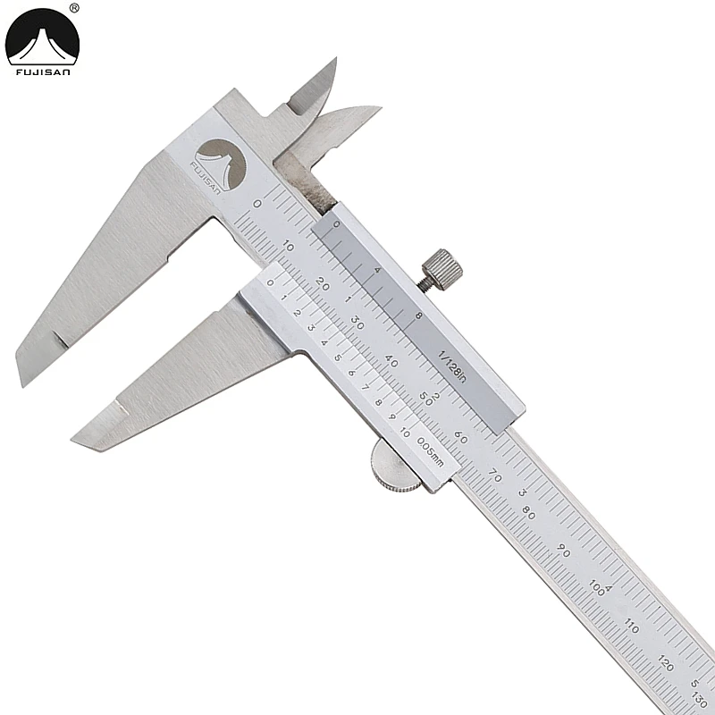 FUJISAN 0-200mm/0.05mm Vernier Caliper 1/128in Stainless Steel Guage Micrometer Micrometer Measuring Tools FUJISAN 0-200mm/0.05mm Vernier Caliper 1/128in Stainless Steel Guage Micrometer Micrometer Measuring Tools<br><br>Aliexpress
