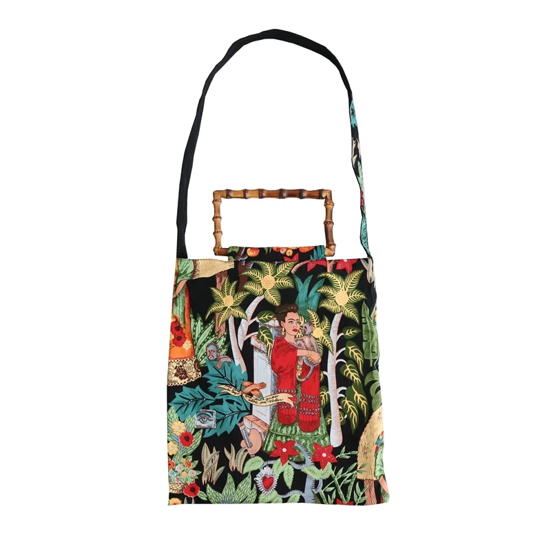 SUNNY BEACH Women Bag Canvas Bags Tote Floral Summer Bamboo Handle Shopping Bag Shoulder Female Handbag Girl Bolsas Lady Bag
SUNNY BEACH Women Bag Canvas Bags Tote Floral Summer Bamboo Handle Shopping Bag Shoulder Female Handbag Girl Bolsas Lady Bag